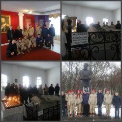 отряд Юнармии г.Скопина посетил Музей-усадьбу «Мемориальный комплекс М.Д. Скобелева»